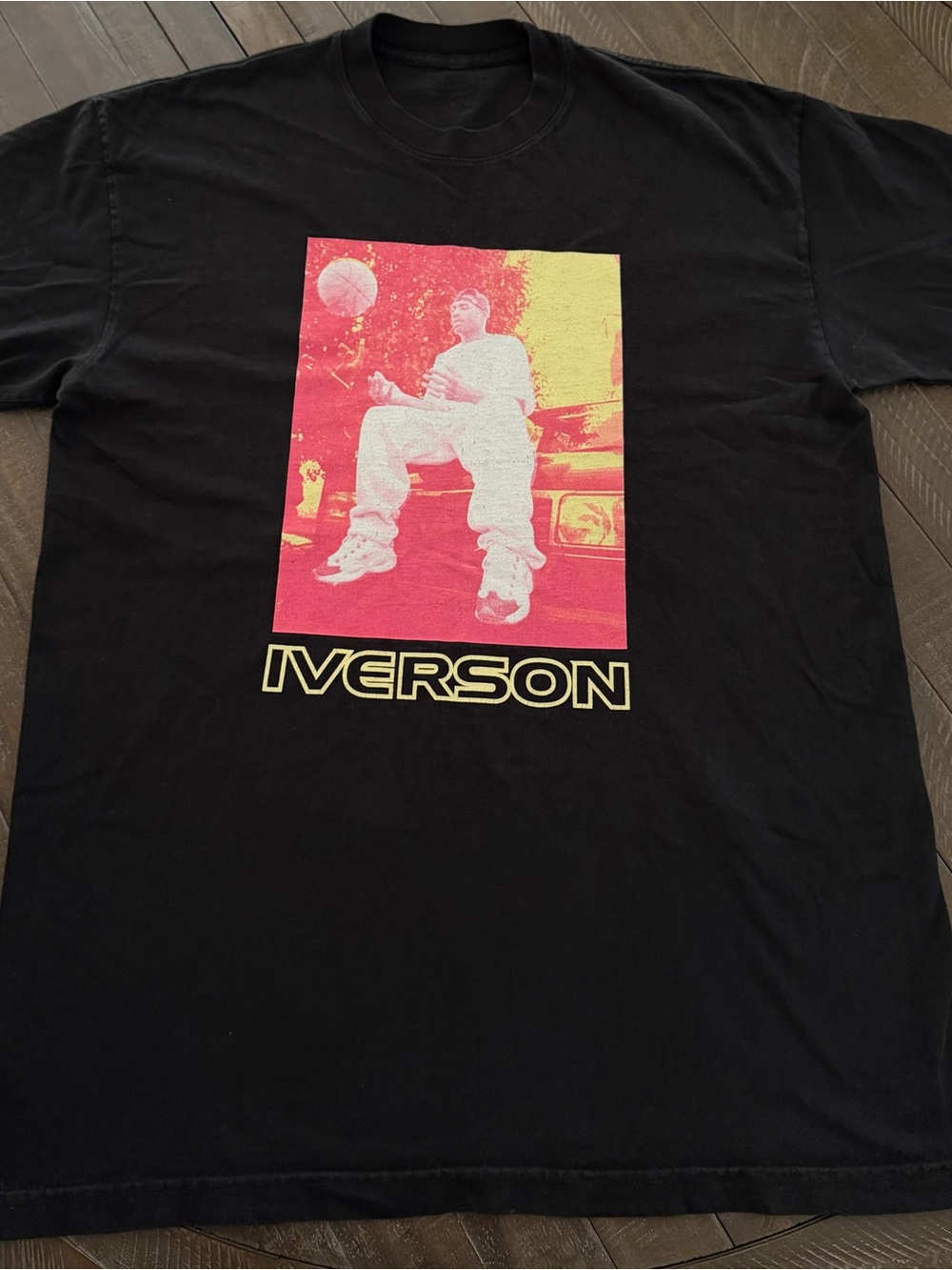 Vintage Reebok Allen Iverson Graphic T-Shirt – Men’s Large